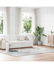 Tapis shaggy à poils longs NAVARRA gris clair 200x290 cm | Mobilier & Déco