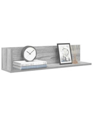 Étagères murales 2 pcs sonoma gris 75x16,5x16,5 cm | Mobilier & Déco