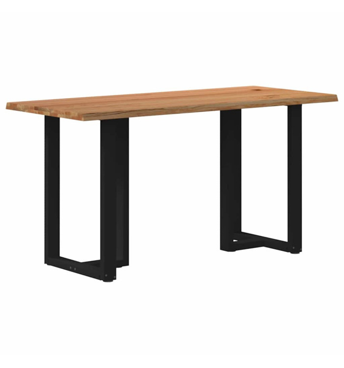 Table de bar et bord vivant bois de chêne massif rectangulaire | Mobilier & Déco
