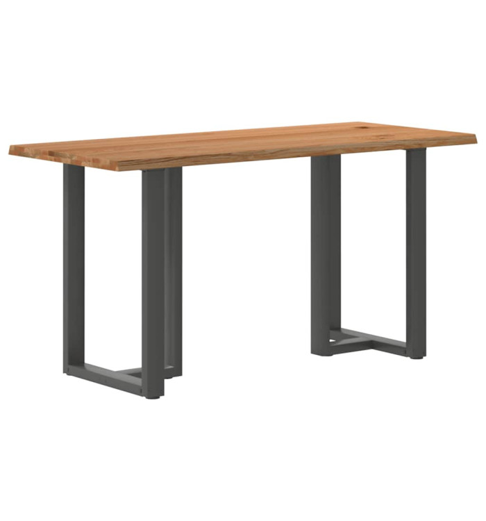 Table de bar et bord vivant bois de chêne massif rectangulaire | Mobilier & Déco