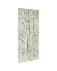  Rideau anti-insectes imprimé en bambou 90 x 220 cm | Mobilier & Déco