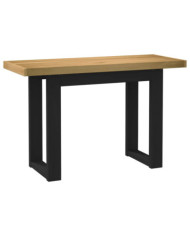 Bureau NOAIN pieds en forme de U 120x50x75 cm bois massif pin | Mobilier & Déco