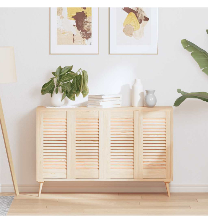 Portes d'armoire à persiennes 4 pcs 61,5x29,5 cm pin massif | Mobilier & Déco
