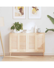 Portes d'armoire à persiennes 4 pcs 61,5x29,5 cm pin massif | Mobilier & Déco