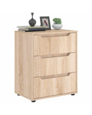 Buffet VISNES chêne sonoma 60x40x73 cm bois d'ingénierie | Mobilier & Déco