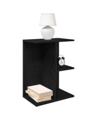 Tables de chevet 2 pcs chêne noir 46,5x29x61 cm bois ingénierie | Mobilier & Déco