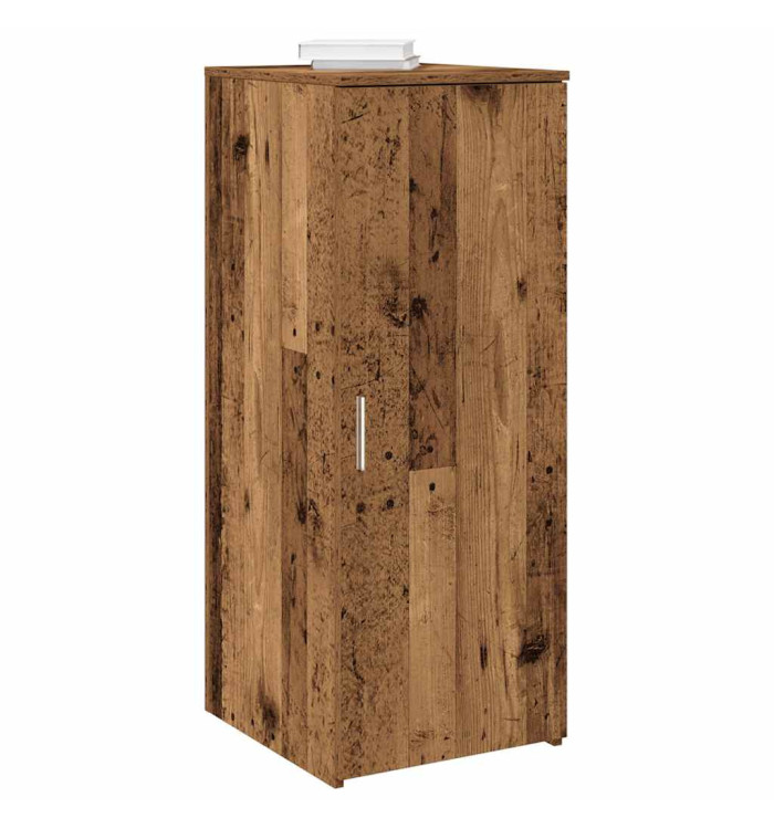 Armoire de rangement vieux bois 40x45x103,5cm bois d'ingénierie | Mobilier & Déco