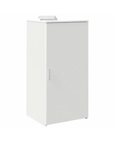 Armoire de rangement blanc 50x45x103,5 cm bois d'ingénierie | Mobilier & Déco