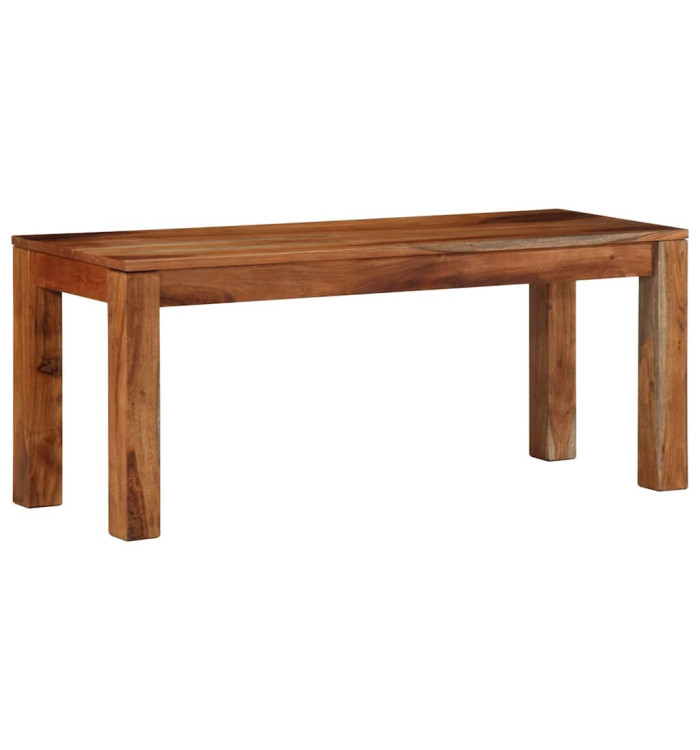 Banc 110 cm bois massif d'acacia | Mobilier & Déco