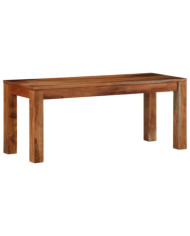 Banc 110 cm bois massif d'acacia | Mobilier & Déco