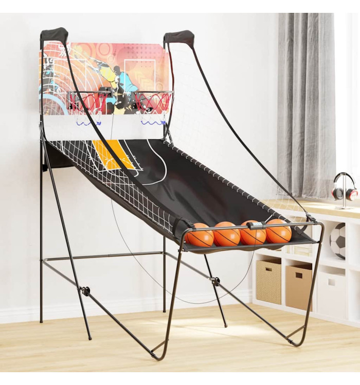 Machine d'arcade de basket avec 4 balles pour 2 joueurs | Mobilier & Déco