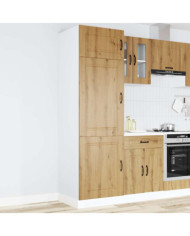 Armoire de cuisine Kalmar chêne artisanal bois d'ingénierie | Mobilier & Déco