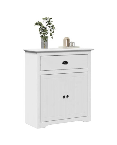 Armoire de couloir BODO blanc 80x35x90 cm | Mobilier & Déco
