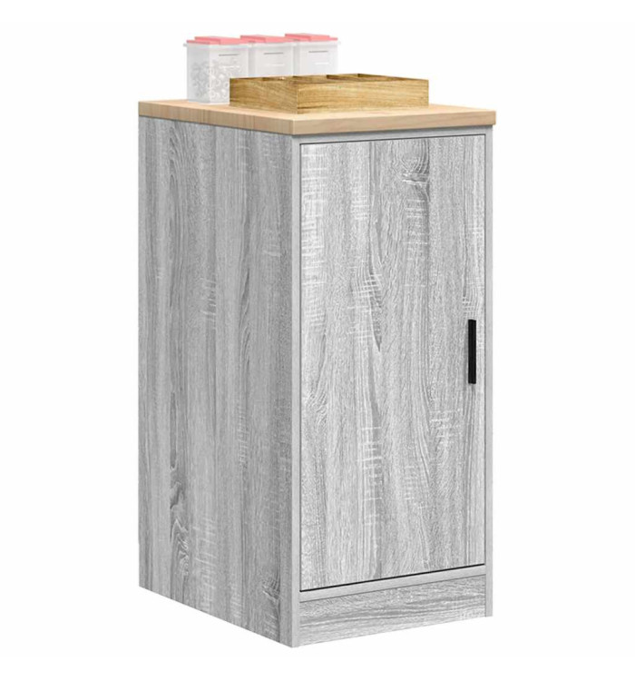 Armoire de rangement de garage sonoma gris 40x51x85 cm bois pin | Mobilier & Déco