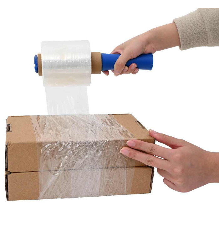 Films étirables 50 pcs transparent 23 μm 10 cm x 150 m | Mobilier & Déco