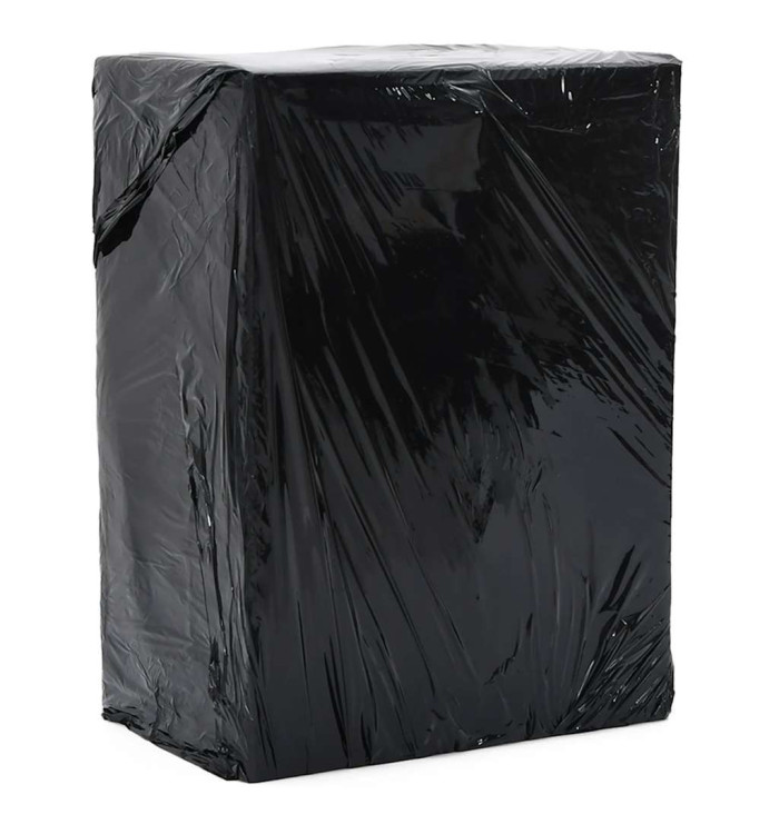 Film étirable 6 pcs noir 17 μm 50 cm x 150 m | Mobilier & Déco