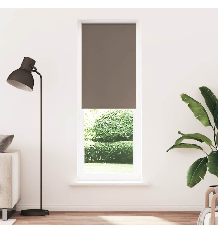 Store enrouleur occultant café 65x230cm largeur du tissu 60,7cm | Mobilier & Déco