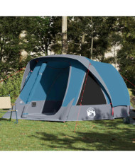 Tente de cabine familiale 6 personnes bleu imperméable | Mobilier & Déco