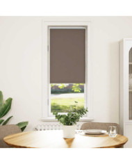 Store enrouleur occultant café 45x130cm largeur du tissu 40,7cm | Mobilier & Déco