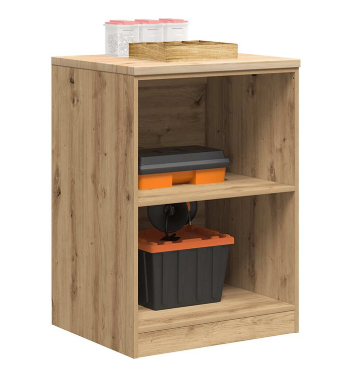 Armoire de rangement de garage chêne artisanal bois de pin | Mobilier & Déco