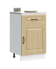 Armoire de cuisine Kalmar chêne sonoma bois d'ingénierie | Mobilier & Déco
