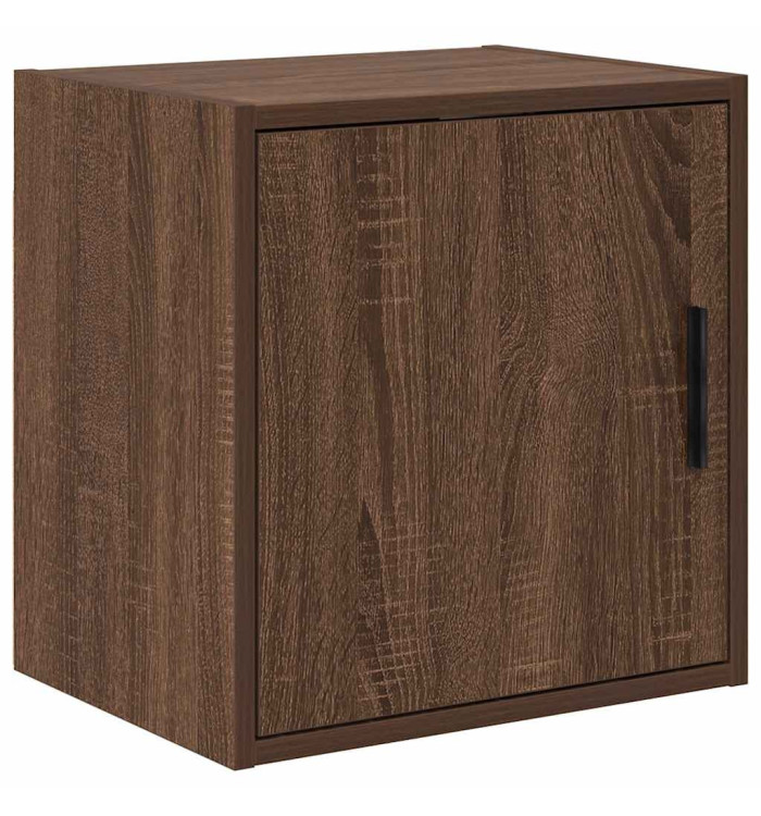 Armoires murales de garage chêne marron bois d'ingénierie | Mobilier & Déco