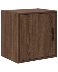 Armoires murales de garage chêne marron bois d'ingénierie | Mobilier & Déco