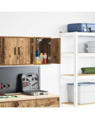 Armoire murale de garage vieux bois bois d'ingénierie | Mobilier & Déco