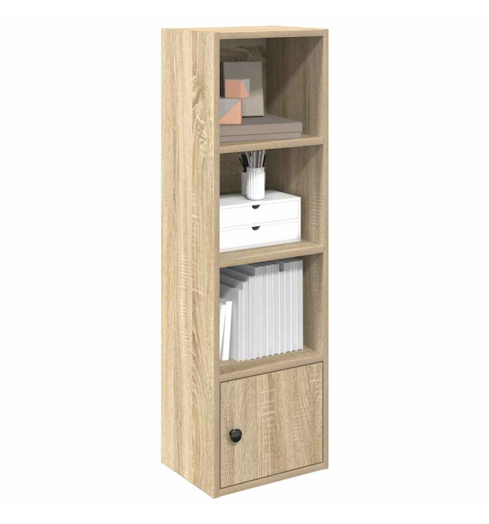 Bibliothèque chêne sonoma 31x24x102 cm bois d'ingénierie | Mobilier & Déco