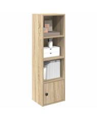 Bibliothèque chêne sonoma 31x24x102 cm bois d'ingénierie | Mobilier & Déco