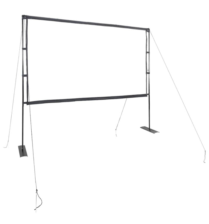 Écran de projection avec supports 108 pouces 16:9 | Mobilier & Déco