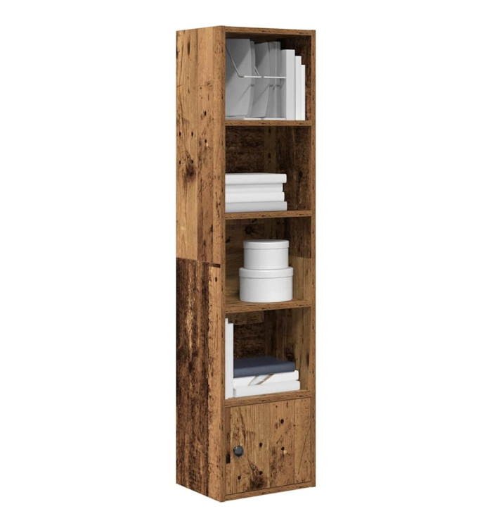 Bibliothèque vieux bois 31x24x127 cm bois d'ingénierie | Mobilier & Déco