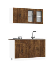 Ensemble d'armoires de cuisine 4 pcs Kalmar bois d'ingénierie | Mobilier & Déco