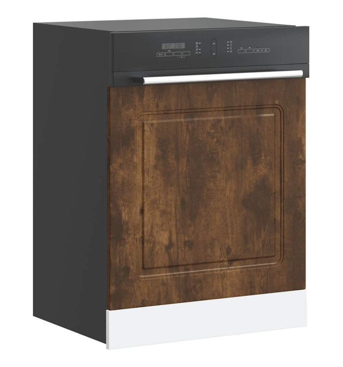 Panneau de lave-vaisselle Kalmar chêne fumé 60x1,5x67 cm | Mobilier & Déco