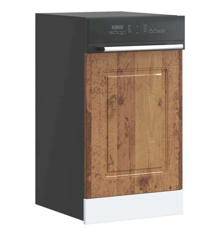 Panneau de lave-vaisselle Kalmar vieux bois 45x1,5x67 cm | Mobilier & Déco