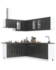 Ensemble d'armoires de cuisine 11 pcs Kalmar bois d'ingénierie | Mobilier & Déco