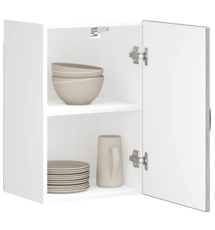 Armoire murale de cuisine Kalmar sonoma gris bois d'ingénierie | Mobilier & Déco
