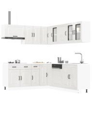 Ensemble d'armoires de cuisine 11 pcs Kalmar bois d'ingénierie | Mobilier & Déco
