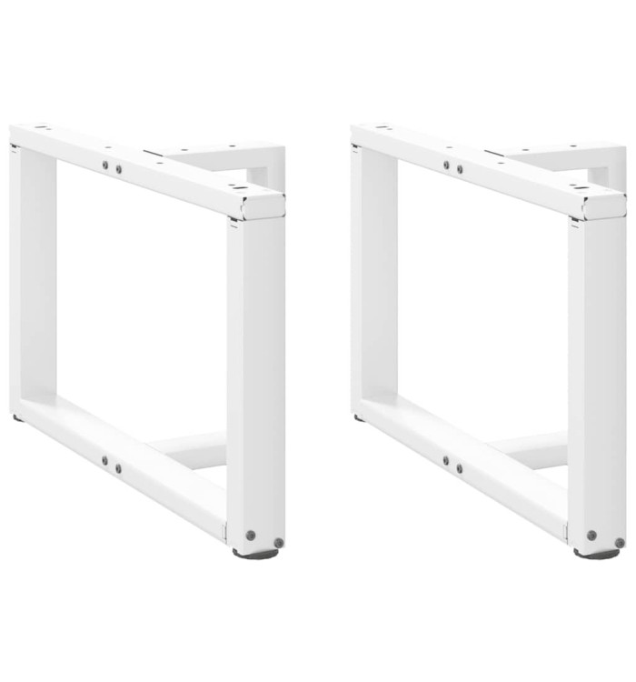 Pieds de table basse forme de T 2 pcs 60x25x(42-43) cm acier | Mobilier & Déco