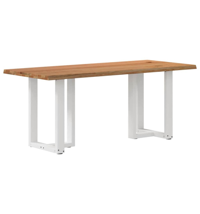 Table à manger et bord naturel bois massif chêne rectangulaire | Mobilier & Déco