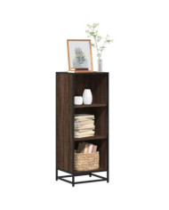 Bibliothèque chêne marron 40x35x107,5 cm bois d'ingénierie | Mobilier & Déco