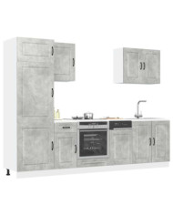 Ensemble d'armoires de cuisine 7 pcs Kalmar bois d'ingénierie | Mobilier & Déco