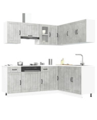 Ensemble d'armoires de cuisine 11 pcs Kalmar bois d'ingénierie | Mobilier & Déco