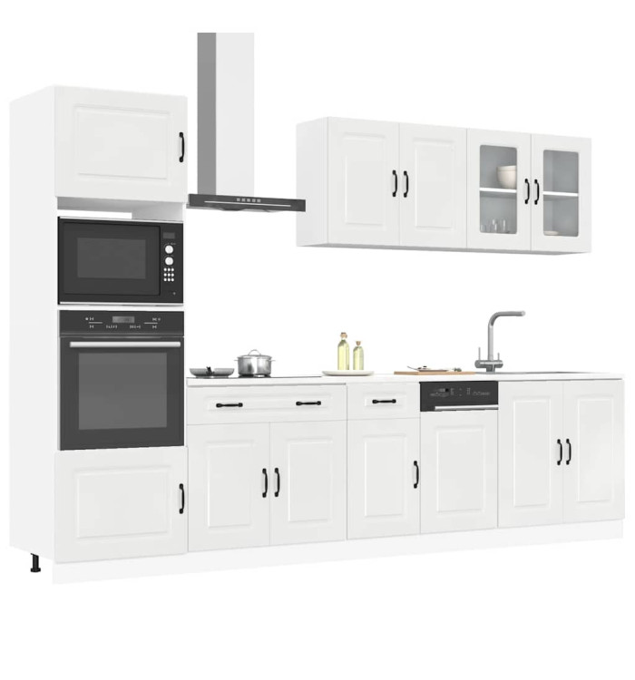 Ensemble d'armoires de cuisine 7 pcs Kalmar bois d'ingénierie | Mobilier & Déco