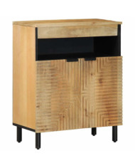 Buffet marron 60x33x75 cm bois massif de manguier | Mobilier & Déco