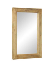 Miroir salle de bain marron 50x70x2,5 cm bois de manguier | Mobilier & Déco