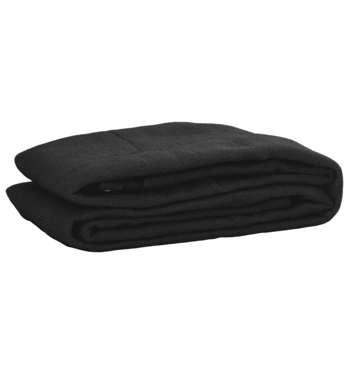 Filet pour remorque PEHD 2 x 3 m Noir | Mobilier & Déco