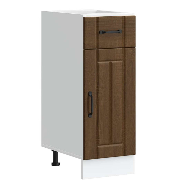 Armoire de cuisine Lucca chêne marron bois ingénierie | Mobilier & Déco