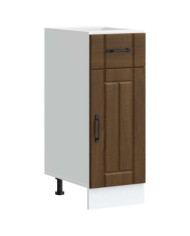 Armoire de cuisine Lucca chêne marron bois ingénierie | Mobilier & Déco