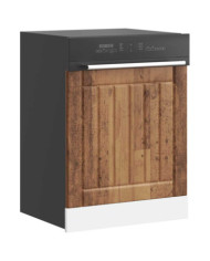 Panneau de lave-vaisselle Lucca vieux bois bois d'ingénierie | Mobilier & Déco